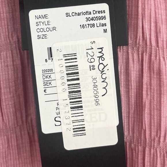 NWT Soaked in Luxury Charlotta Dress - Picture 5 of 7